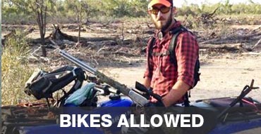 Hunting Properties that allow motorbikes