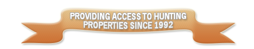 Providing Hunting Properties since 1992