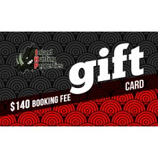 $140 Booking Fee Gift Card
