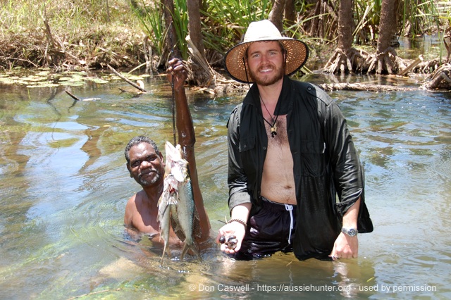 bush tucker fish clams