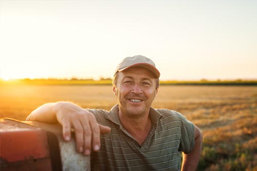 Australian Male and Middle Aged Farmer and Property Owner