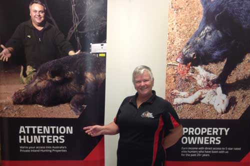 Kerrie Eggins - owner of Inland Hunting Properties