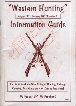Western Hunting Information Guide 4