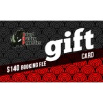$140 Booking Fee Gift Card