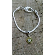 European Bullet Charm Bracelet