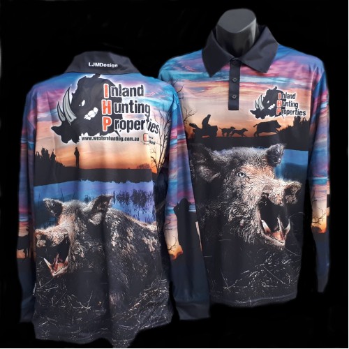 Hunting polo shirt clearance
