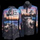 IHP Long Sleeve Sublimated Polo Hunting Shirt